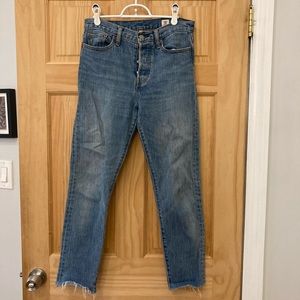 Levi’s RARE White Oak Cone Denim Wedgie Jeans